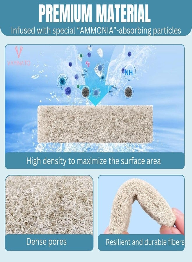 VAYINATO® (30 * 12cm) Ammonia Reducing Filter Media Sponge for Aquarium Fish Tank-High-Density Sponge | Effective and Safe Solution for Removing Harmful Ammonia | Cut to Fit | Easy to Use - Image 2